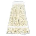 Unisan Pro Loop Web/Tailband Wet Mop Head- Cotton- 24Oz- White 424CEA